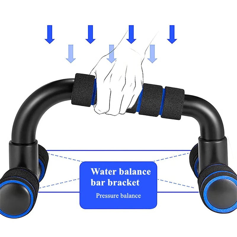 Heavy-Duty U-Shaped Push-Up Rack – Ergonomic Hand Grip for Chest & Body Building Workouts