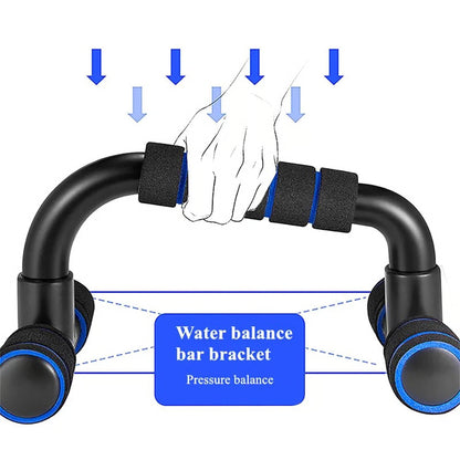 Heavy-Duty U-Shaped Push-Up Rack – Ergonomic Hand Grip for Chest & Body Building Workouts