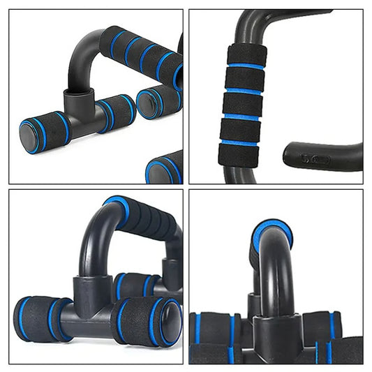 Heavy-Duty U-Shaped Push-Up Rack – Ergonomic Hand Grip for Chest & Body Building Workouts