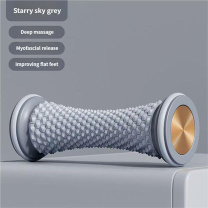Four Seasons Foot Fascia Roller Foot Massager, Arch Trainer, Yoga Muscle Relaxation, Durable Structure for Home Use