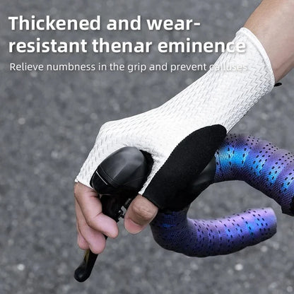 Breathable Half Finger Sports Gloves for Cycling and Outdoor Activities