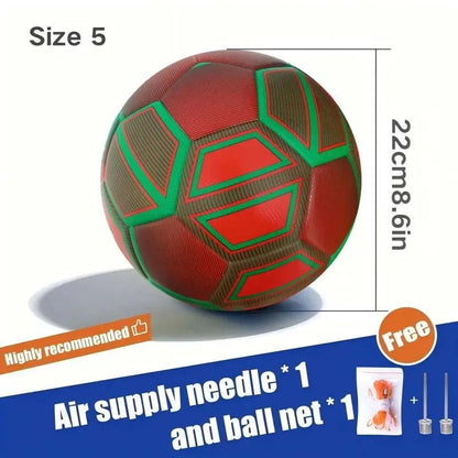 Official Size Soccer Ball for Training and Match Play