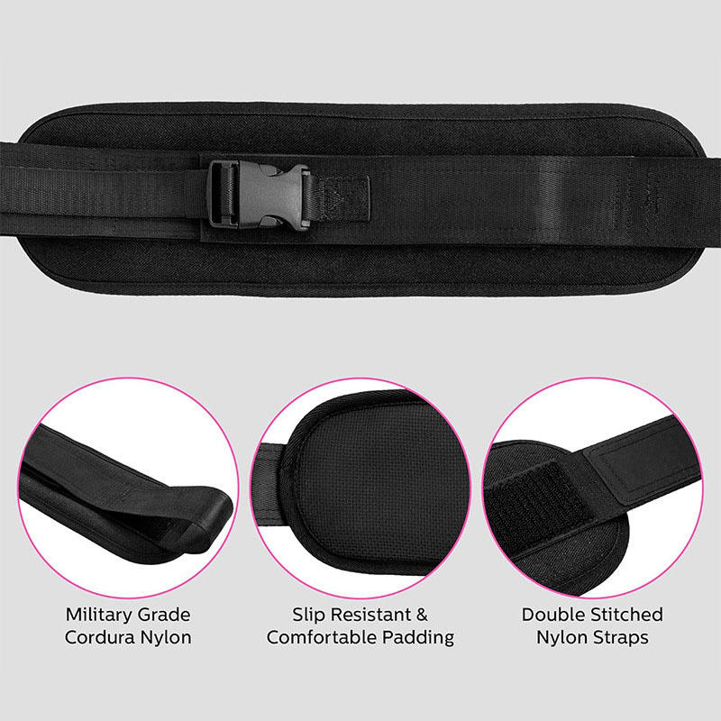 Adjustable Hip Thrust Belt Glute Trainer for Dumbbells Home Gym Workout