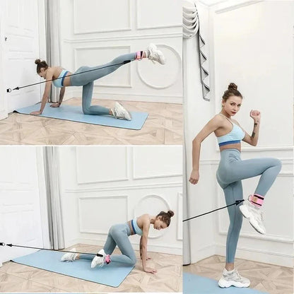Ankle Straps Resistance Bands Set for Fitness and Workout