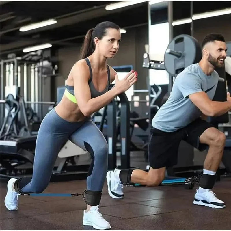 Ankle Straps Resistance Bands Set for Fitness and Workout