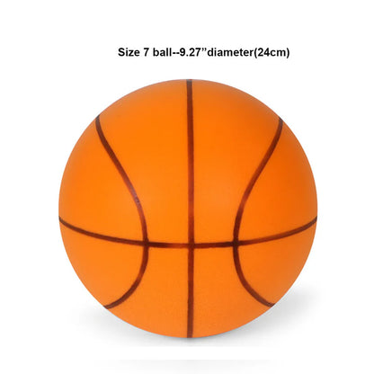 Indoor Basketball High Bounce Silent Dribbling Foam Ball Noiseless Non-deforming For Training